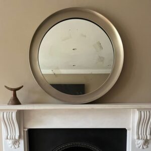 A large Italian circular mirror by Sergio Mazza. c.1970’s