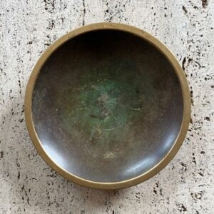 A Bronze alloyed dish by Just Andersen Denmark