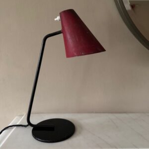 French 1950’s desk lamp by Jacques Biny