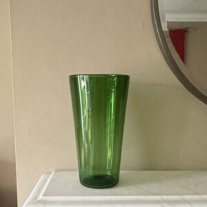 Italian Green Empoli glass vase c.1960’s